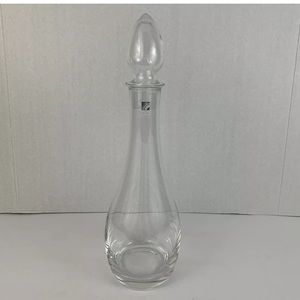 Luigi Bormioli Italy Glass Decanter Bottle